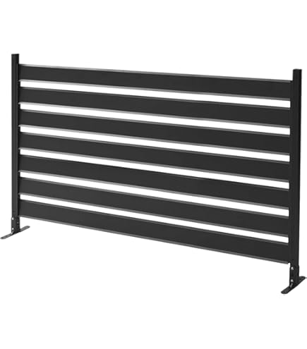 Amazon | Caroeas 目隠しフェンス ボーダーフェンス 屋外 フラワー